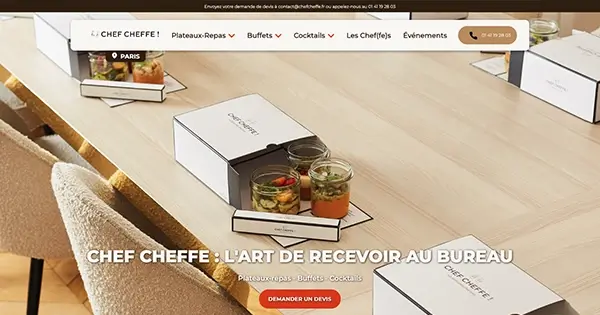 Site Chef Cheffe
