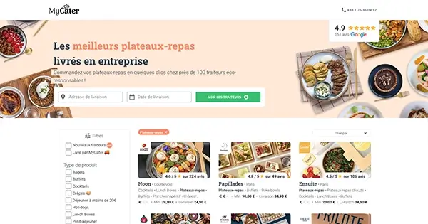 Site MyCater