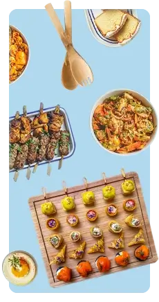 Buffet et pièces cocktail