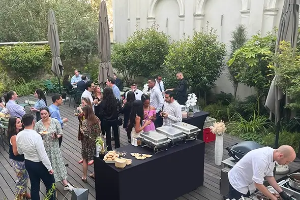 Barbecue en terrasse