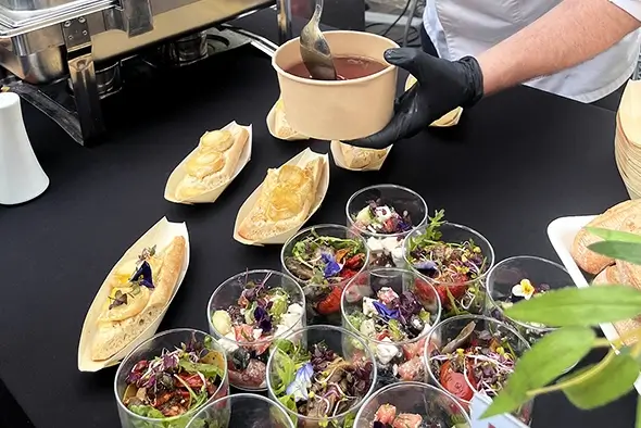 Salades et fromages