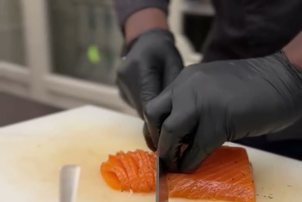 Animation Saumon Gravlax 🐟